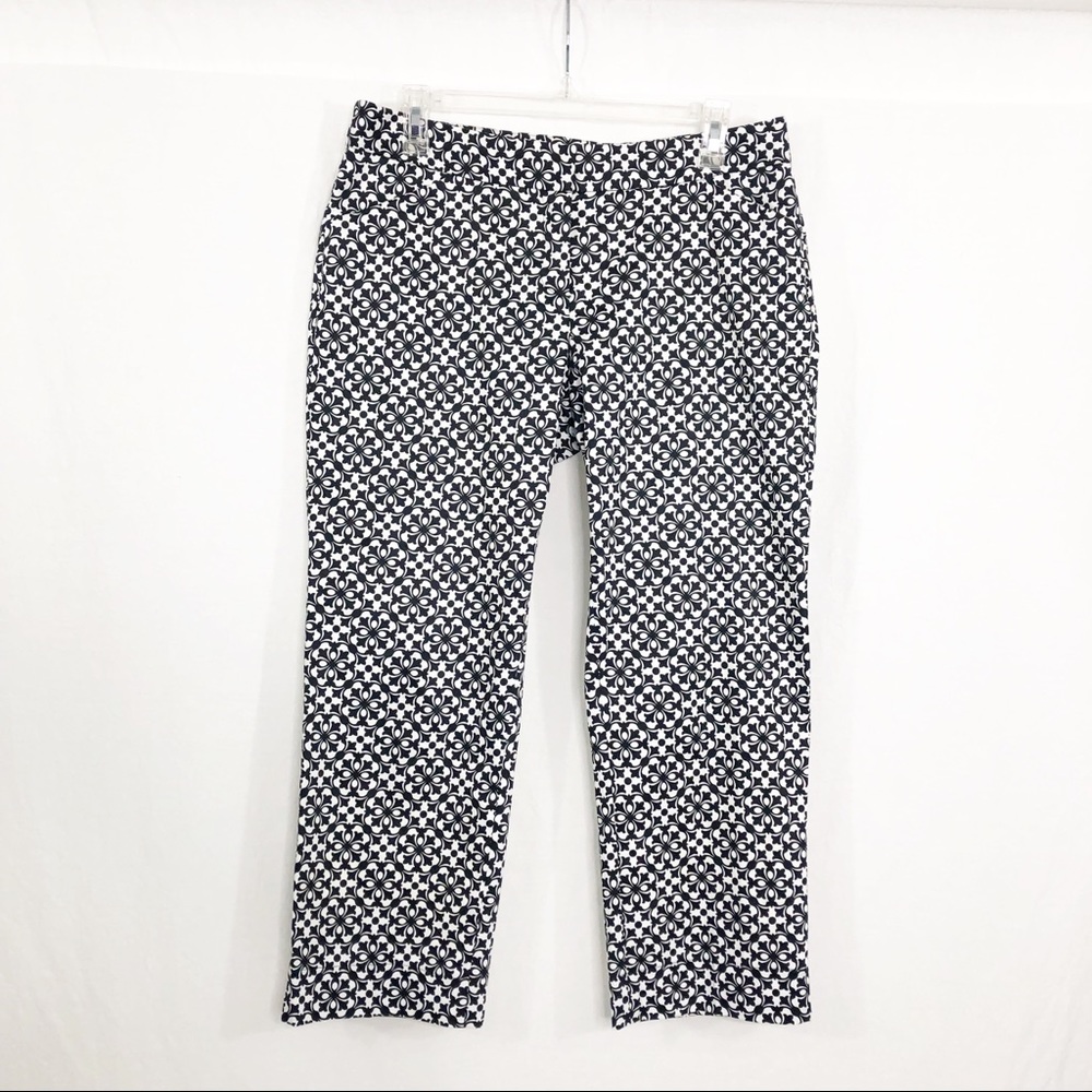 Laundry by Shelli Segal Crop Capris Pants, Size 8